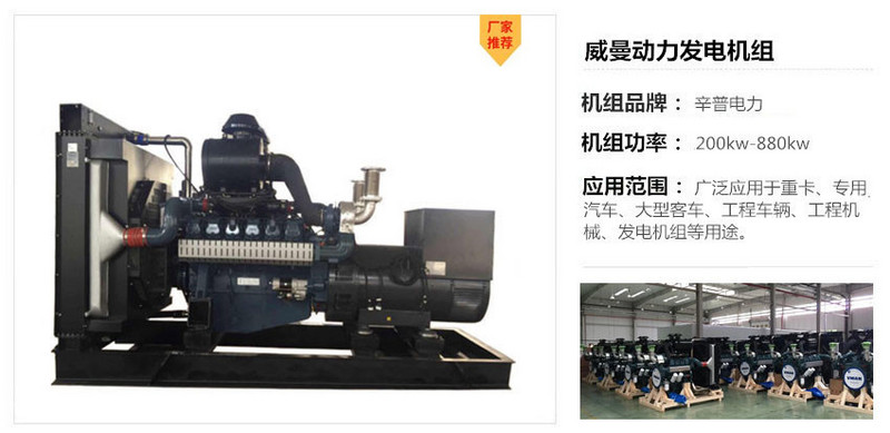 威曼動力發(fā)電機組 威曼動力發(fā)電機組