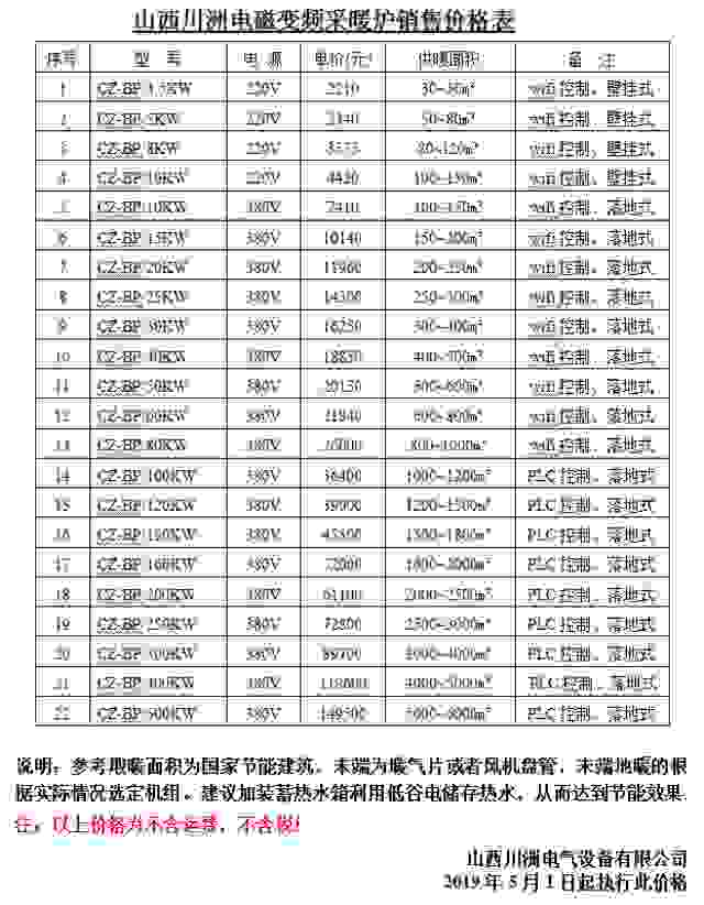 甘肅學校采暖用電磁感應(yīng)電鍋爐